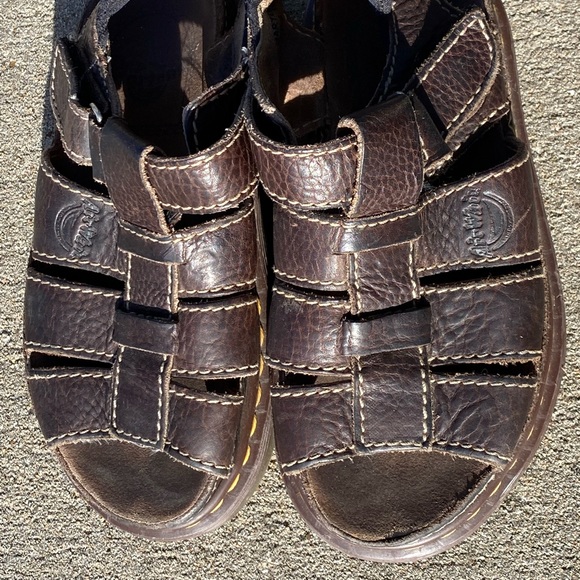 Dr. Martens Other - Dr. Martin Air Wave Brown Leather Sandals